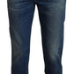 Stunning Italian Casual Blue Denim