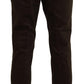 Chic Tapered Green Cotton Pants