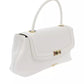 White Polyethylene Women Crossbody Bag