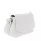 White Leather Women Crossbody Bag