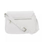 White Leather Women Crossbody Bag