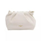 Beige Polyethylene Women Shoulder Bag