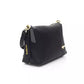 Black Polyethylene Women Shoulder Bag
