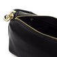 Black Polyethylene Women Shoulder Bag