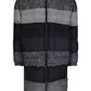 Chic Houndstooth Pattern Winter Jacket
