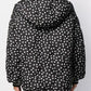 Chic Reversible Polka Dot Hooded Jacket