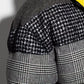 Chic Houndstooth Pattern Winter Jacket