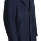 Chic Double Breasted Blue Coat Jacket