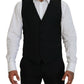 Elegant Slim Fit Two-Piece Blazer and Vest