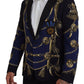 Elegant Multicolor Martini Blazer
