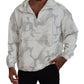 Elegant Camouflage Hooded Jacket
