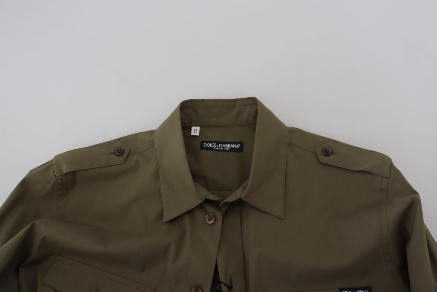 Elegant Green Casual Long Sleeve Shirt