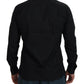 Elegant Slim Fit Formal Black Dress Shirt
