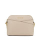 Jet Set Travel Medium Leather X Cross Dome Crossbody Handbag Powder Blush Solid