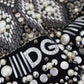 Elegant Black Embellished Cotton Sweater