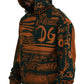 Elegant Multicolor Hooded Pullover Sweater