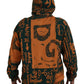 Elegant Multicolor Hooded Pullover Sweater