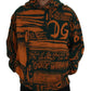 Elegant Multicolor Hooded Pullover Sweater