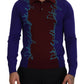 Multicolor Virgin Wool Silk Pullover Sweater