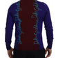 Multicolor Virgin Wool Silk Pullover Sweater