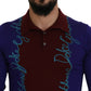 Multicolor Virgin Wool Silk Pullover Sweater