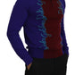 Multicolor Virgin Wool Silk Pullover Sweater