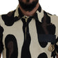 Multicolor Cow Print Casual T-Shirt