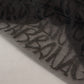 Elegant Sheer Logo Crew Neck Tee