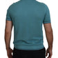 Exquisite Emerald Cotton T-Shirt