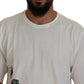 Elegant Crew Neck Cotton Tee