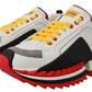 Super King Multicolor Leather Sneakers