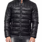 Sleek Camouflage-Lined Quilted Jacket