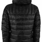 Sleek Quilted Hooded Jacket with Backpack Bag