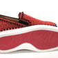 Black Smoothie/Black Pik Boat Flat Techno Shoes