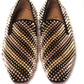 Black Multi/ Metal Galvalion Flat Veau Shoes