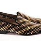 Black Multi/ Metal Galvalion Flat Veau Shoes