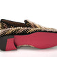 Black Multi/ Metal Galvalion Flat Veau Shoes