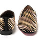 Black Multi/ Metal Galvalion Flat Veau Shoes