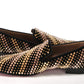 Black Multi/ Metal Galvalion Flat Veau Shoes