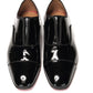 Black Alpha Male Flat Shoes