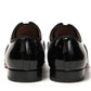 Black Alpha Male Flat Shoes
