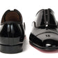 Black Alpha Male Flat Shoes