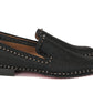 Black/Black Gun Casanopump Flat Canvas Shoes