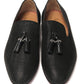 Black Marpyramidetassel Flat Shoes