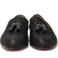 Black Marpyramidetassel Flat Shoes