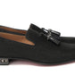 Black Marpyramidetassel Flat Shoes