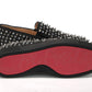 Black/Crystal Sv Version Roller 1c1s Flat Shoes