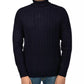 Classic Cable Knit Turtleneck Sweater