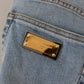 Blue Wash Slim Fit Cotton Denim Jeans