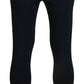 Elegant Blue Casual Track Sweatpants